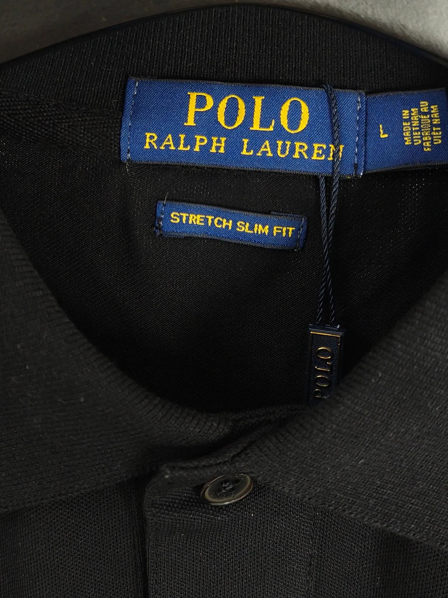 P200 Real shot quality High version Ralph Lauren pony embroidered polo shirt lapel long sleeves High-end quality Complete with three labels, comfortable and breathable, classic and simple, exquisite and fashionable, details show high-end quality Color: black, white, gray, navy blue Size: M-XXL